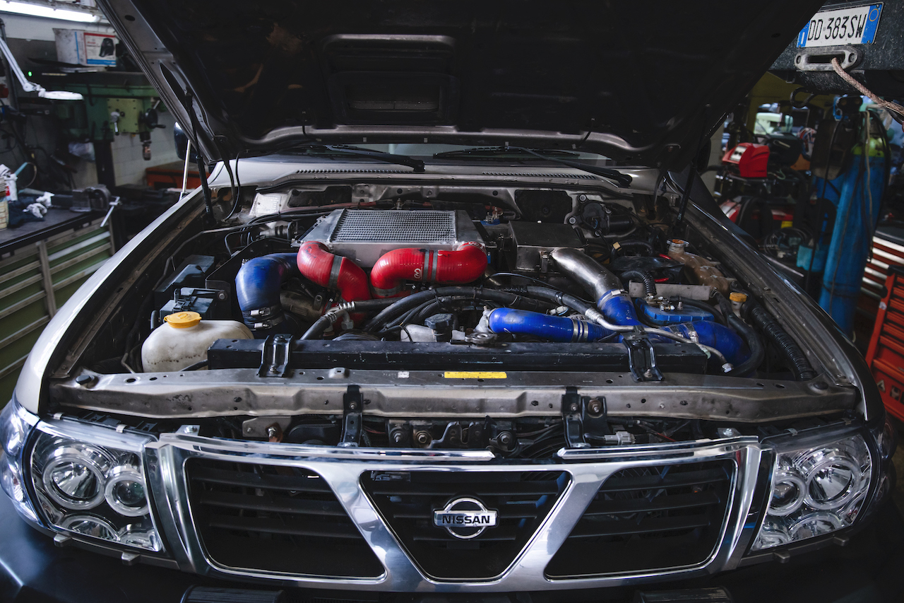 montaggio motore 6.5 V8 TD